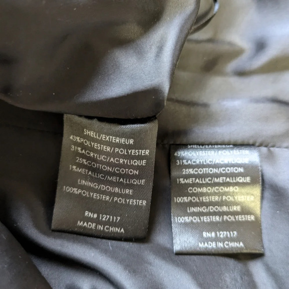 Badgley Mischka Black and White Blazer - Picture 15 of 16